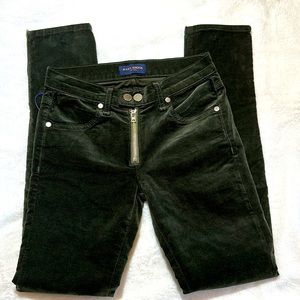 🌿GORGEOUS RAMY BROOKS DEEP FOREST GREEN SIZE 23 BEAUTIFUL GOLD DETAILS STYLISH